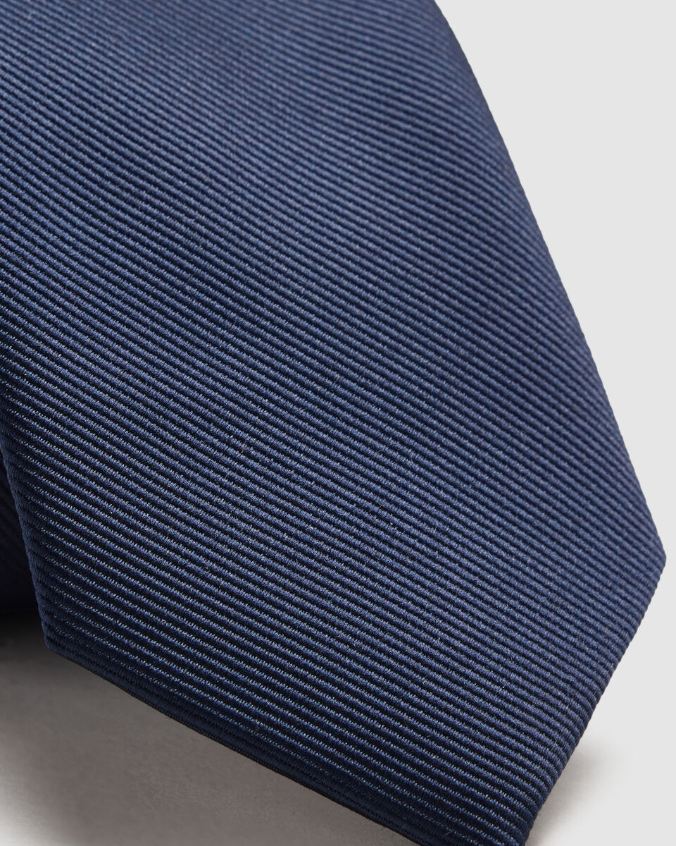 Diagonal Drill Tie, Navy, hi-res